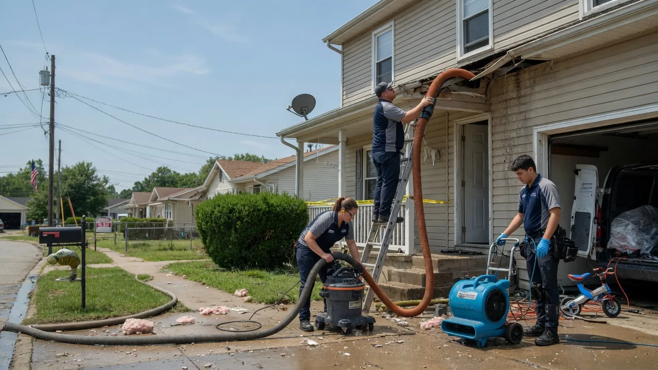 Water Damage Restoration in Redbird, OK near me